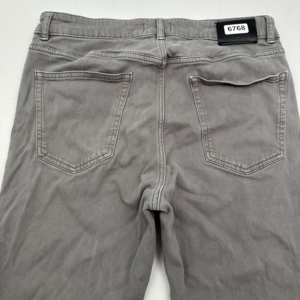 DL1961 Avery Relaxed Straight Jeans Mens Fits 32x32 Gray Stretch Denim Pants